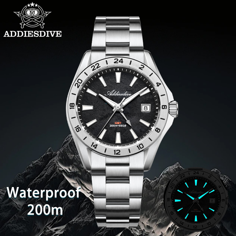 ADDIESDIVE GMT Jam Tangan Kuar - Rolex Watch Submariner ulasan dan harga