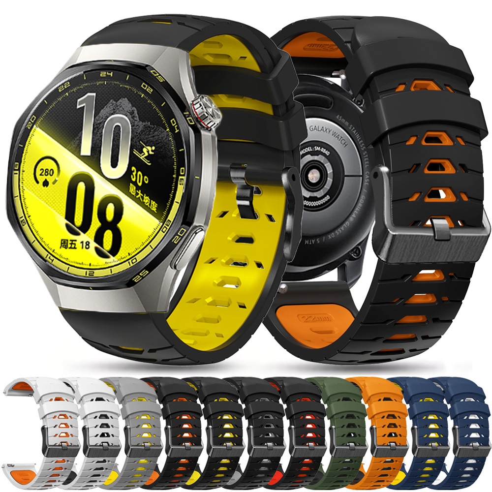 Tali Jam 22mm BARU Untuk Huawe - Silicone Watch Band 22Mm ulasan dan harga