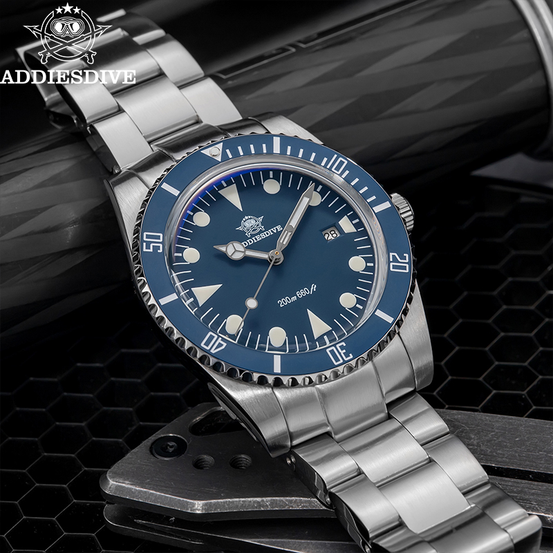 ADDIESDIVE Jam Tangan Menyelam - Rolex Watch Submariner ulasan dan harga