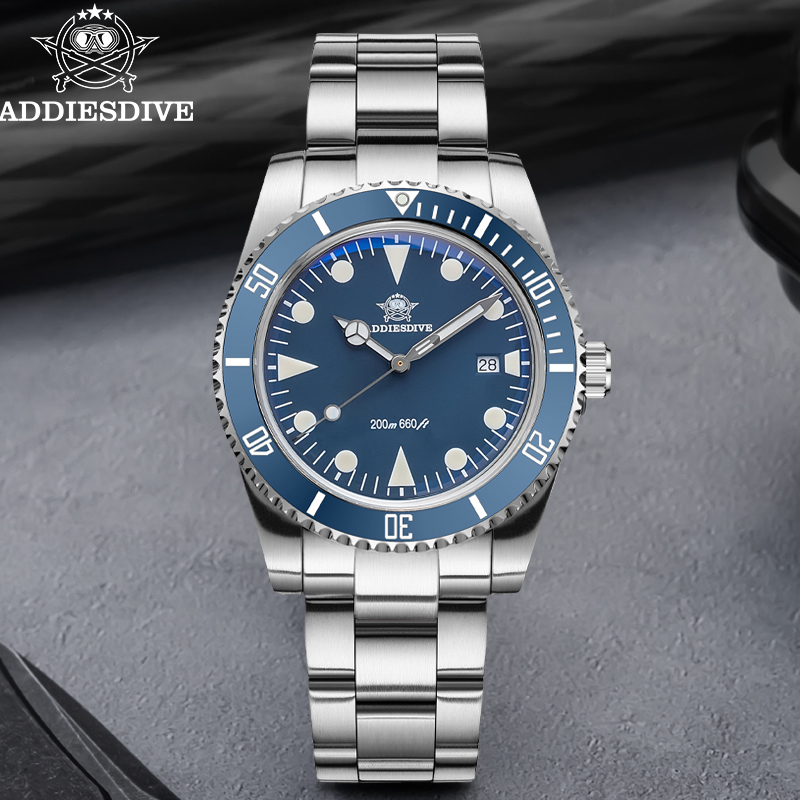 ADDIESDIVE Jam Tangan Menyelam - Rolex Watch Submariner ulasan dan harga