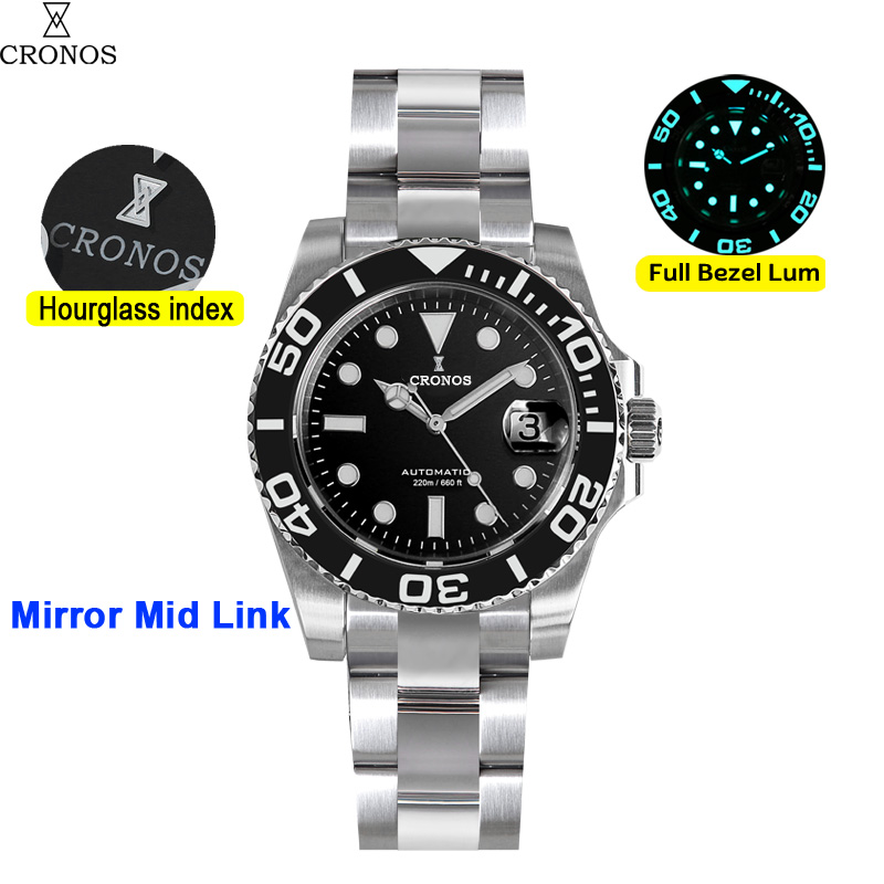 Jam Tangan Pria Cronos Sub Div - Rolex Watch Submariner ulasan dan harga
