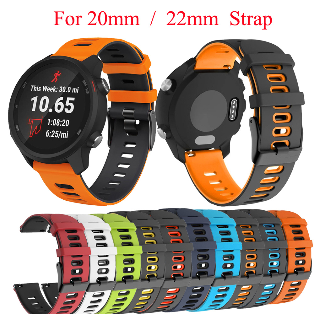 20 22Mm Tali Gelang untuk Pola - Silicone Watch Band 22Mm ulasan dan harga