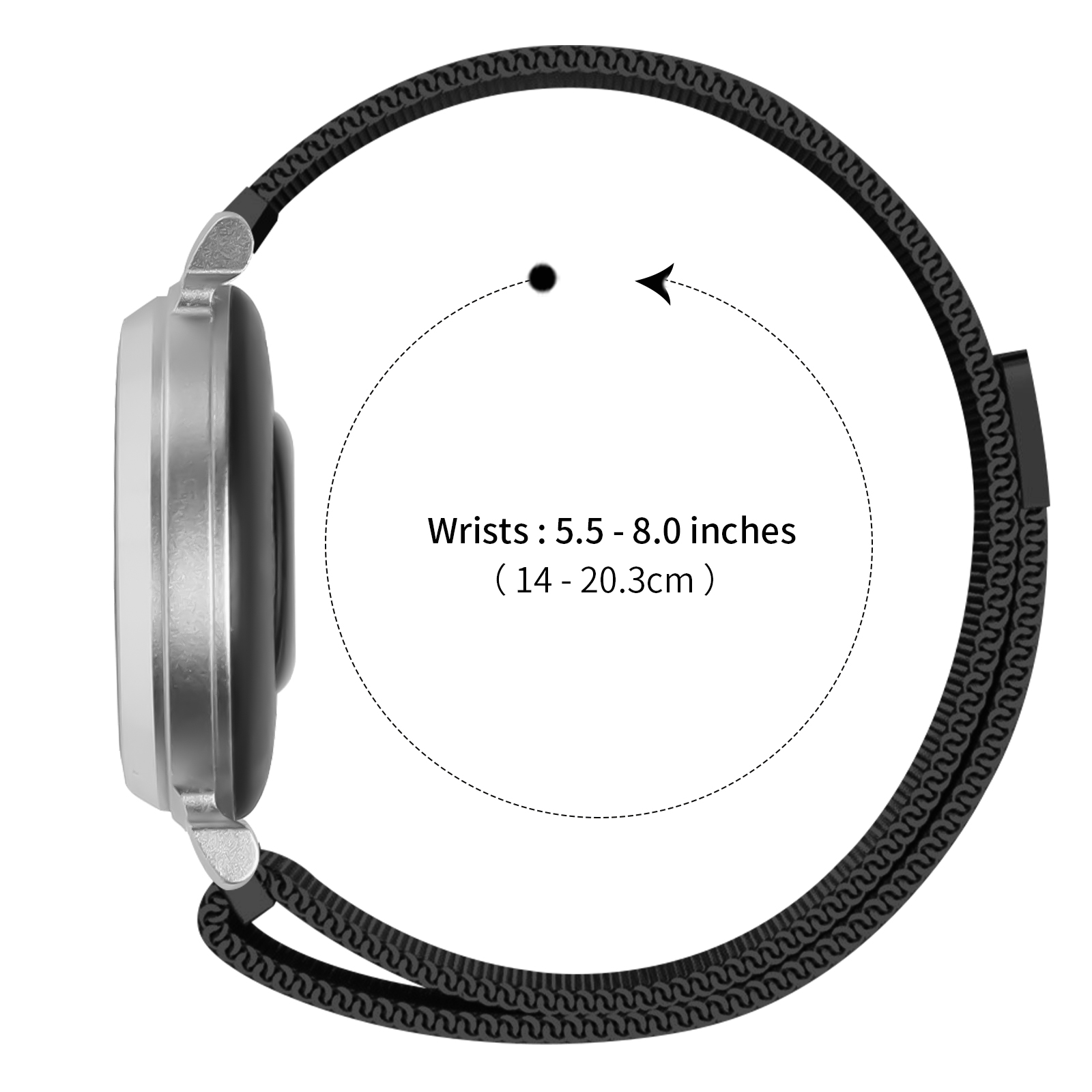 Tali Jam Tangan Milanese Loop  - Milanese Loop Magnetic ulasan dan harga
