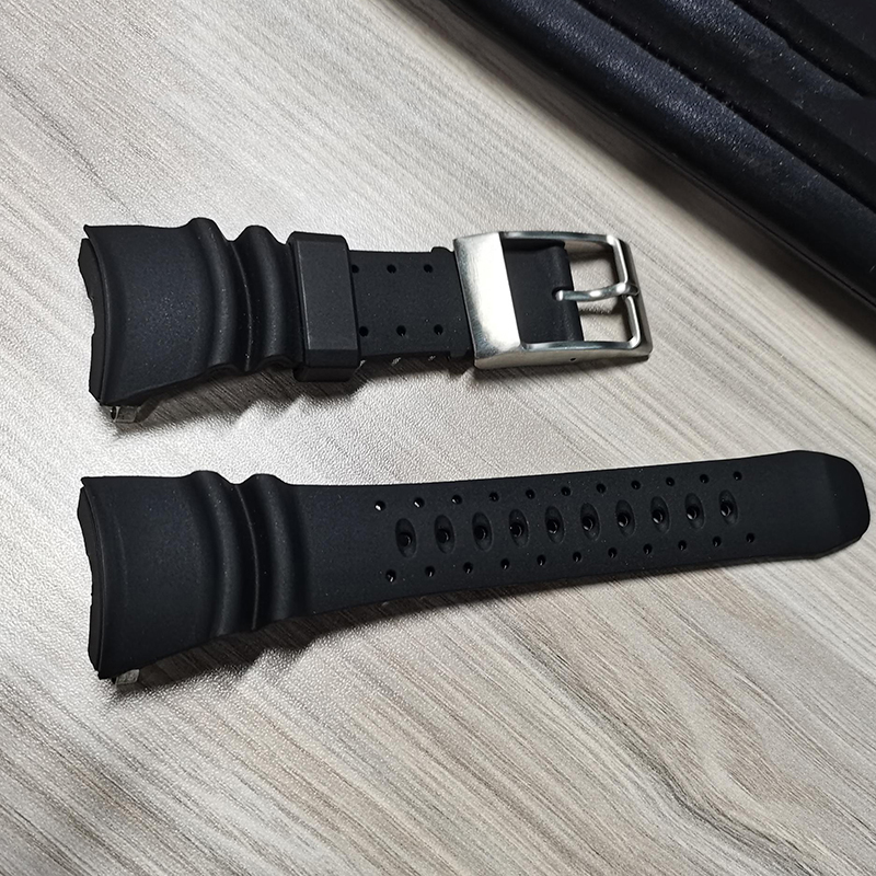 Gelang Jam Tangan Karet Hitam  - Citizen Watch Promaster ulasan dan harga