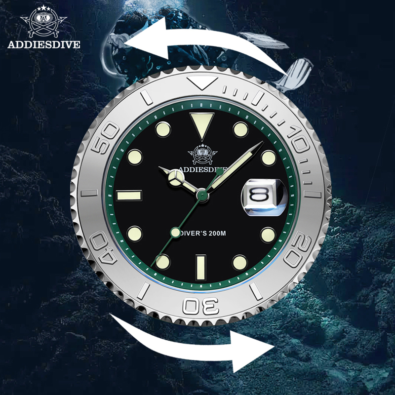 Jam Tangan Diving Pria ADDIESD - Rolex Watch Submariner ulasan dan harga